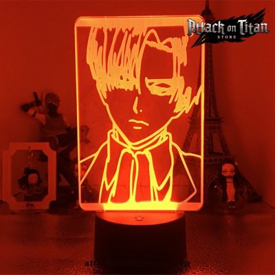 Attack On Titans Levi Ackerman Handsome 3D Lamp Night Light