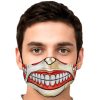 colossal titan attack on titan premium carbon filter face mask 588051 - Attack On Titan Store