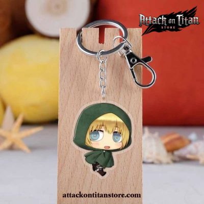Cute Attack On Titan Chibi Keychain Armin Arlert