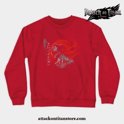 Eren Crewneck Sweatshirt Red / S