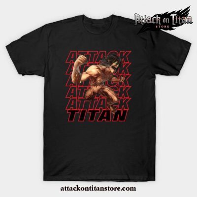 Eren Jaeger Titan T-Shirt Black / S