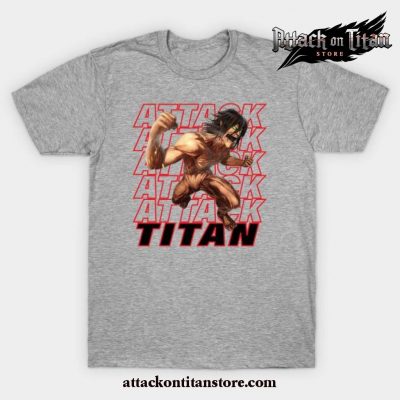 Eren Jaeger Titan T-Shirt Gray / S