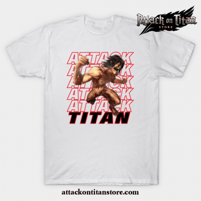 Eren Jaeger Titan T-Shirt White / S