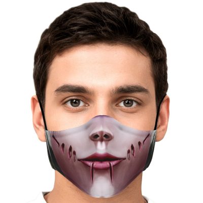 female titan attack on titan premium carbon filter face mask 508526 - Attack On Titan Store