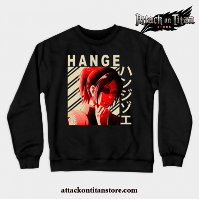 Hange Zoe Crewneck Sweatshirt Black / S