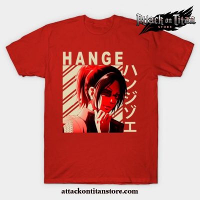 Hange Zoe T-Shirt Red / S