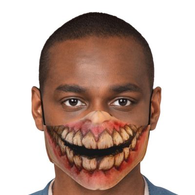 jaw titan v1 attack on titan premium carbon filter face mask 298842 - Attack On Titan Store