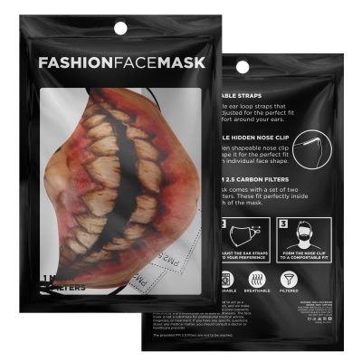 jaw titan v1 attack on titan premium carbon filter face mask 542611 - Attack On Titan Store