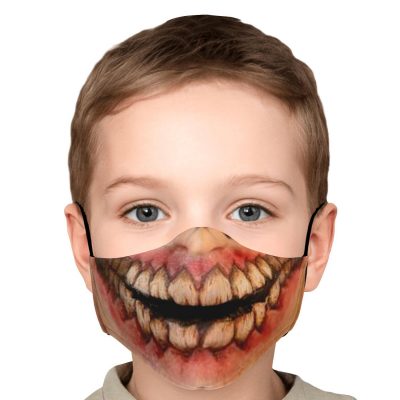 jaw titan v1 attack on titan premium carbon filter face mask 823275 - Attack On Titan Store