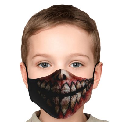 jaw titan v2 attack on titan premium carbon filter face mask 302948 - Attack On Titan Store
