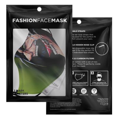 jaw titan v4 attack on titan premium carbon filter face mask 346249 - Attack On Titan Store