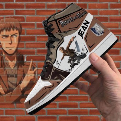 jean kirstein jordan sneakers attack on titan anime sneakers gearanime 4 - Attack On Titan Store