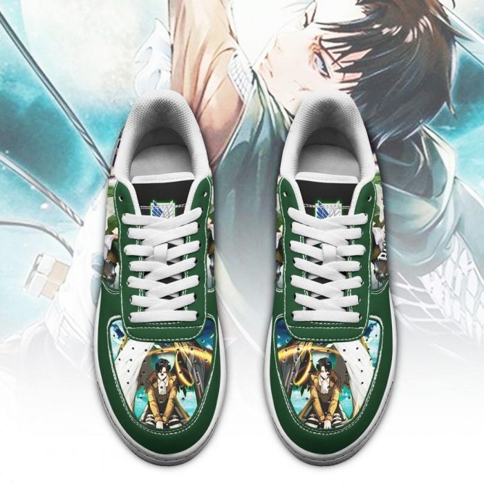levi ackerman attack on titan air force sneakers aot anime shoes gearanime 2 - Attack On Titan Store