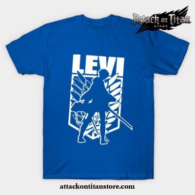 Levi Ackerman-Attack On Titan Cool T-Shirt Blue / S