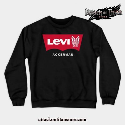 Levi Ackerman Best Crewneck Sweatshirt Black / S