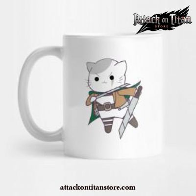 Levi Cat - Attack On Titan Mug