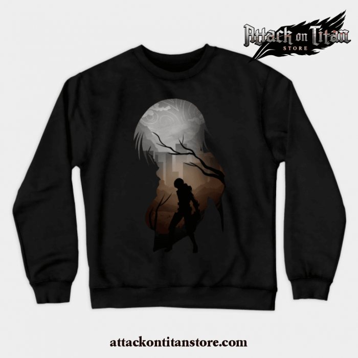 Mikasa Aot Crewneck Sweatshirt Black / S