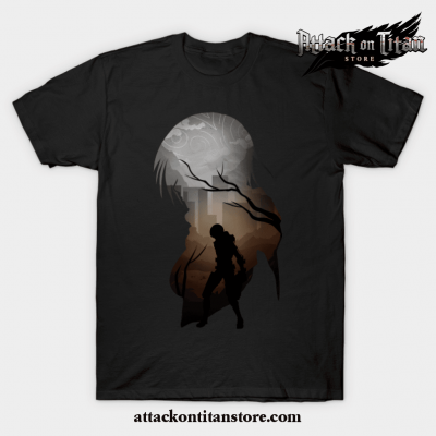 Mikasa Aot T-Shirt Black / S
