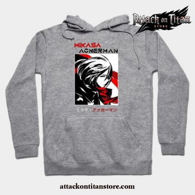 Mikasa Hoodie Gray / S