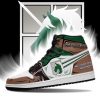 military police jordan sneakers attack on titan anime sneakers gearanime 3 - Attack On Titan Store