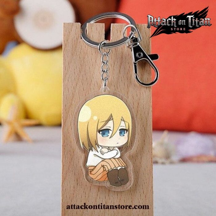 New Attack On Titan Keychain Figure Historia Reiss