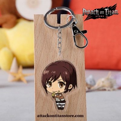 New Attack On Titan Keychain Figure Sasha Braus