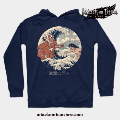 The Great Titans Hoodie Navy Blue / S