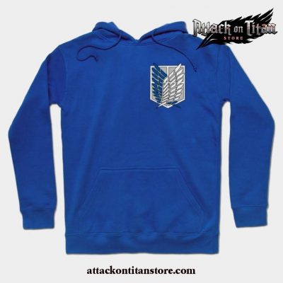 The Survey Corps Hoodie Blue / S
