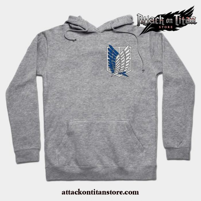 The Survey Corps Hoodie Gray / S