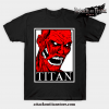 Titan Anime T-Shirt Black / S