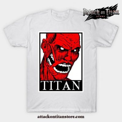 Titan Anime T-Shirt White / S