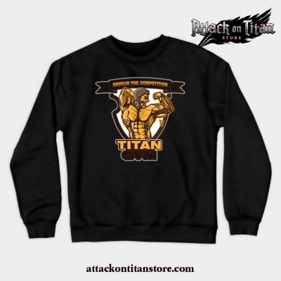 Titan Gym Crewneck Sweatshirt Black / S