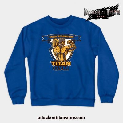 Titan Gym Crewneck Sweatshirt Blue / S