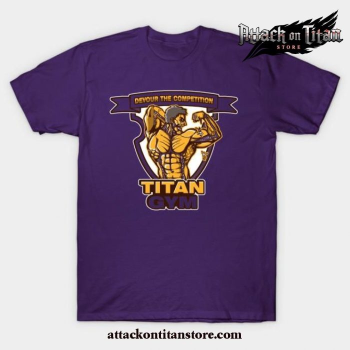 Titan Gym T-Shirt Purple / S