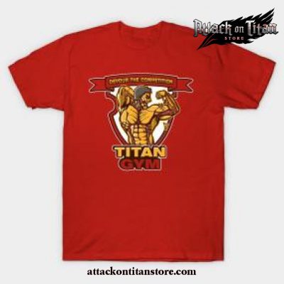 Titan Gym T-Shirt Red / S