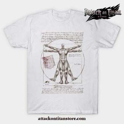 Vitruvian Titan T-Shirt White / S