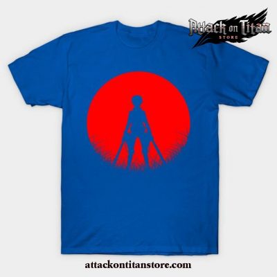 Yeager Silhouette Attack T-Shirt Blue / S