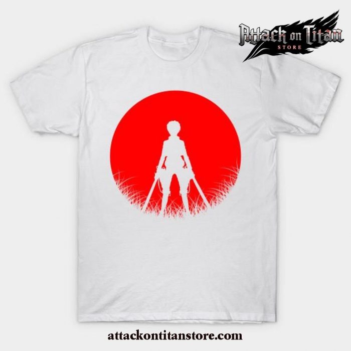 Yeager Silhouette Attack T-Shirt White / S