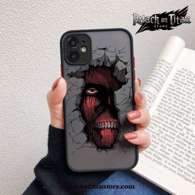 Attack On Titan Faces Phone Case For Iphone - Attack On Titan Store