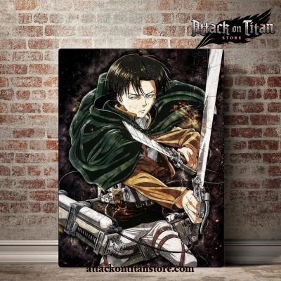 Attack On Titan – Levi Ackerman Wall Art 1 - Attack On Titan Store