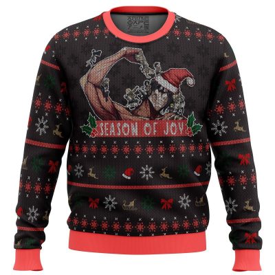 Season of Joy Attack on Titan Premium Ugly Christmas Sweater - Attack On Titan Store